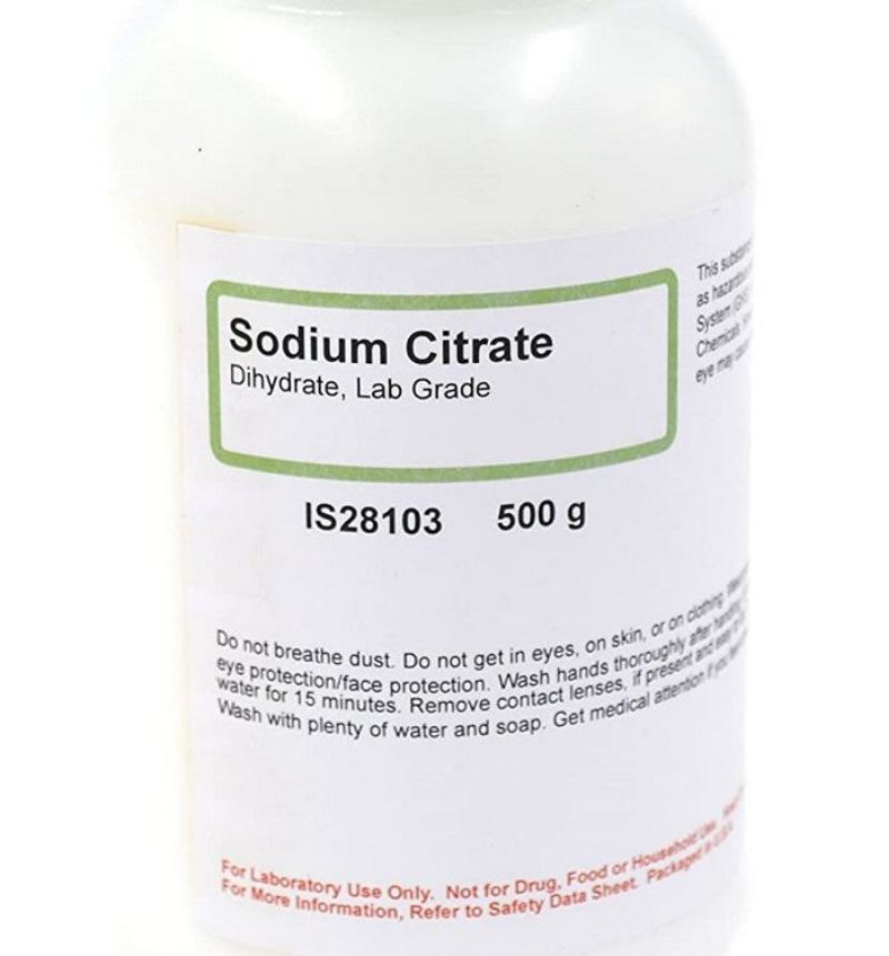 sodium citrate là gì